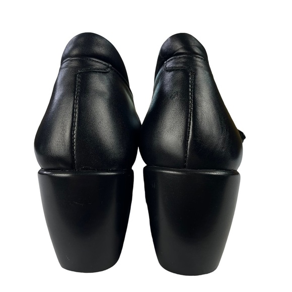 Naot Precious Lase Cut Leather Slip On Heels Black Womens Size EU 41 US 10-10.5 - Picture 12 of 15